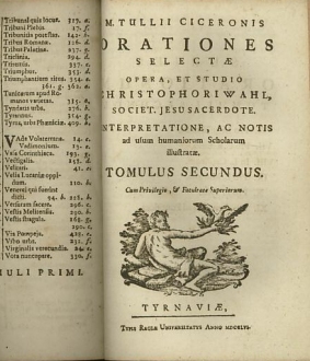 Orationes Selectae. Tomus 1., 2., 3.